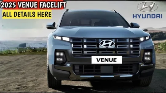 2025 Hyundai Venue का पहला टीजर आया सामने, नवंबर में लॉन्च की पूरी तैयारी! जानिए क्या हैं नई खूबियाँ