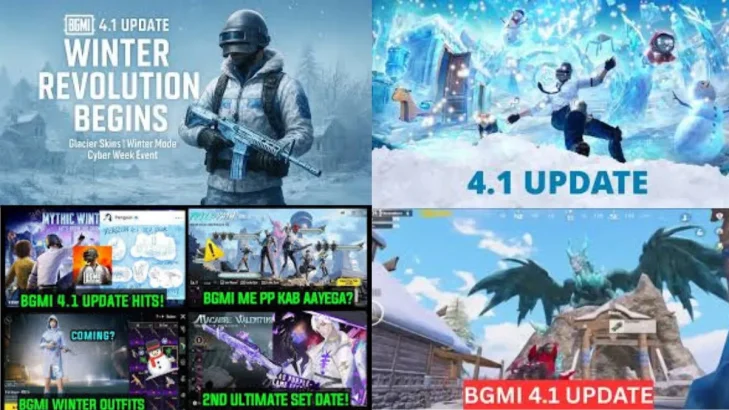 BGMI 4.1 update का डेट आ गया सामने! जानिए नए Frosty Funland, विंटर थीम और सभी नई फीचर्स की पूरी डिटेल